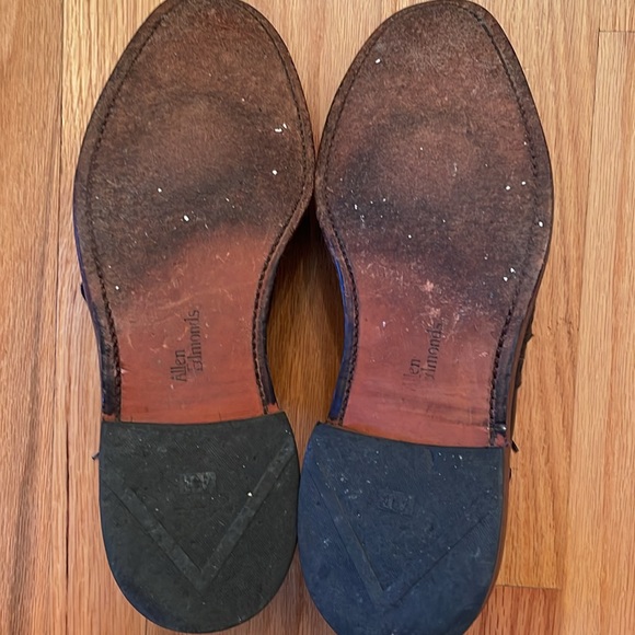 Allen Edmonds McTavish Wingtip Oxford Black Leather Dress Shoes - Picture 5 of 10